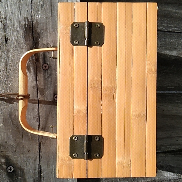 Wooden Jewelry Case or Handbag - Picture 8 of 16